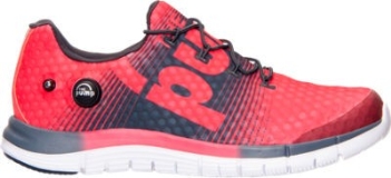 Reebok Men's ZPump Fusion Mesh Running Shoes | Neon Cherry/Gravel/White/Black